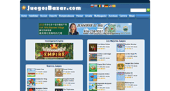 Desktop Screenshot of juegosbazar.com